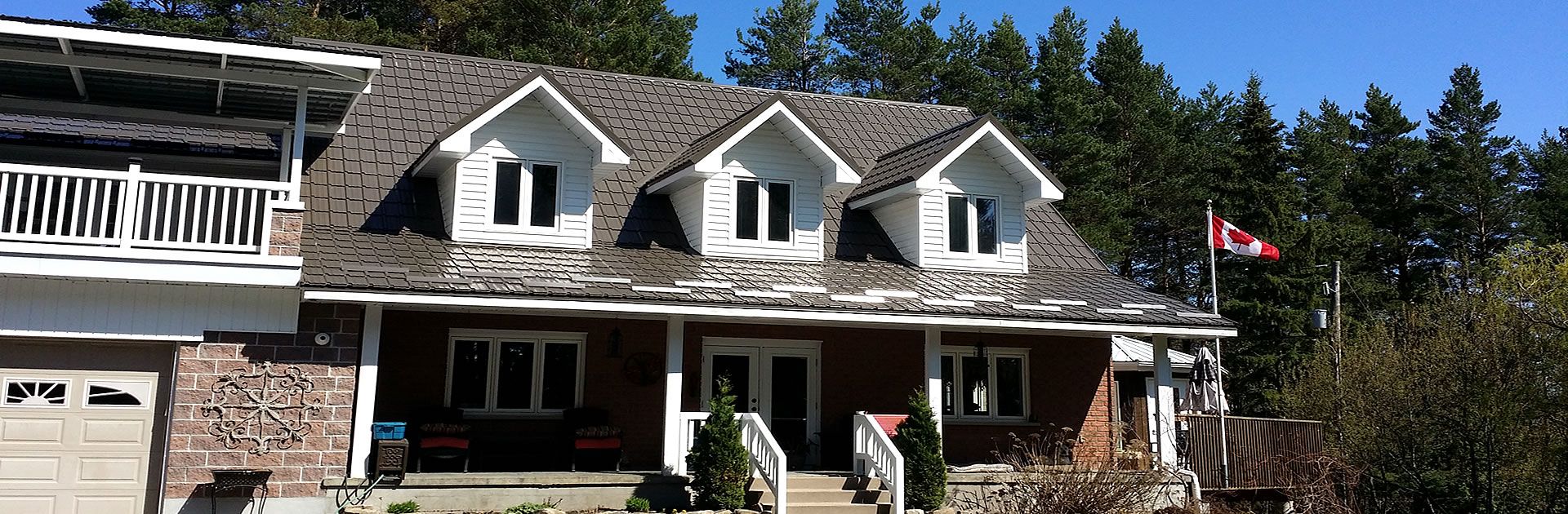 Cape Cod with triple gables